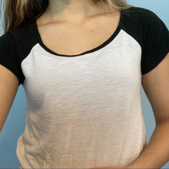 White Baseball Tee - Picture 2 of 3